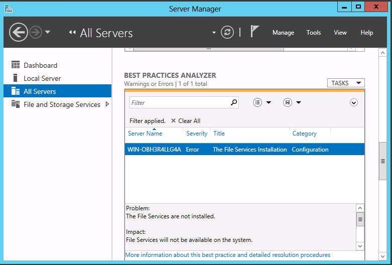 Windows Server For you Resilient File System (ReFS) in Windows Server 2012