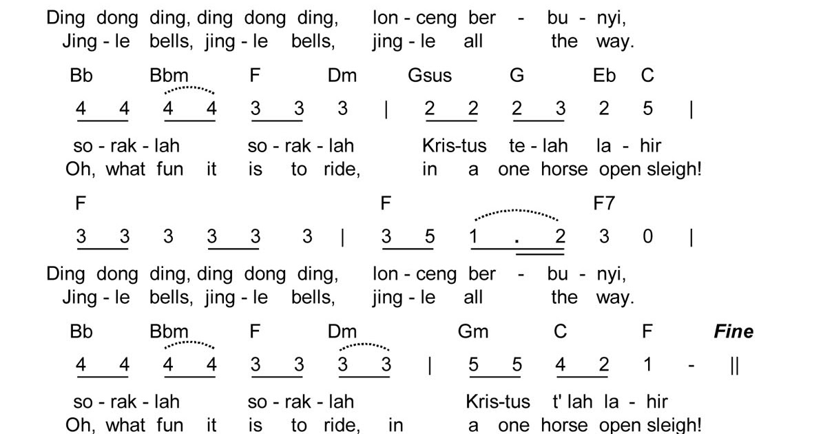 Pondok Mas Indah Ding Dong Ding Jingle Bells revision