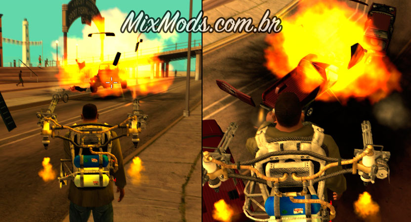 Um novo Jetpack para GTA San Andreas