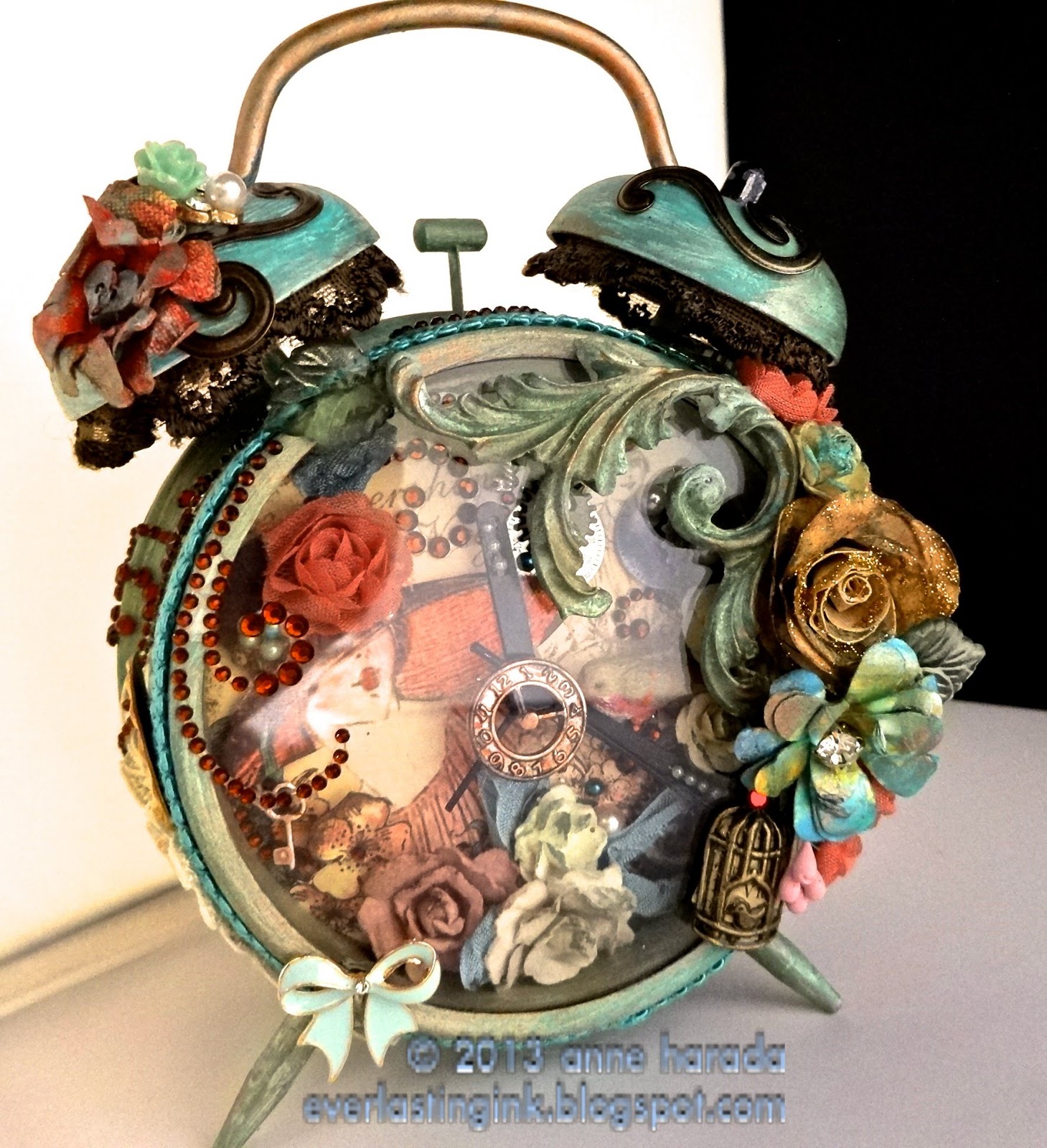 Everlasting Ink Altered Clock and Things!