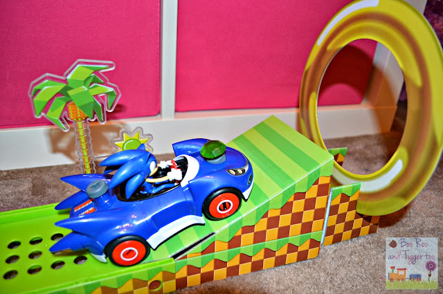 Meccano Sonic The Hedgehog - Sonic & Green Hill Ramp Playset Meccano Sonic The Hedgehog - Sonic & Green Hill Ramp Playset