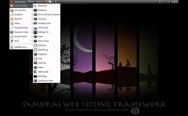 Samurai Web Security Framework