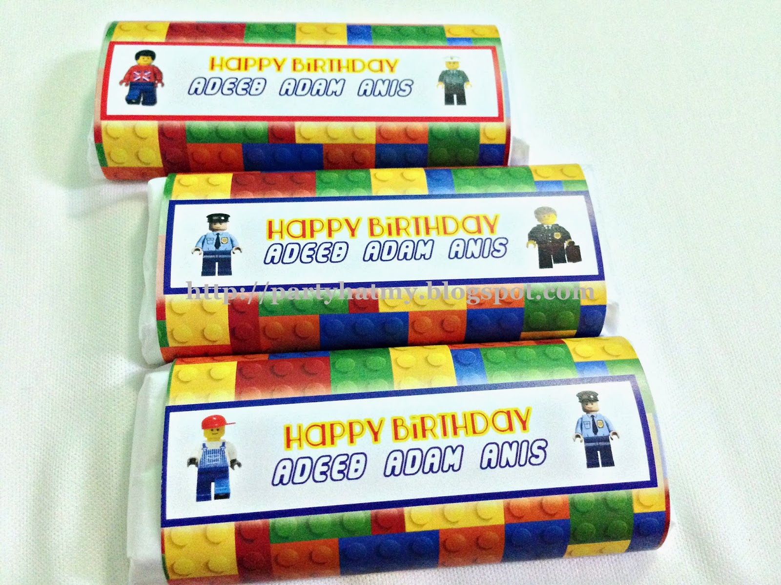 Party Hat Lego Birthday Party