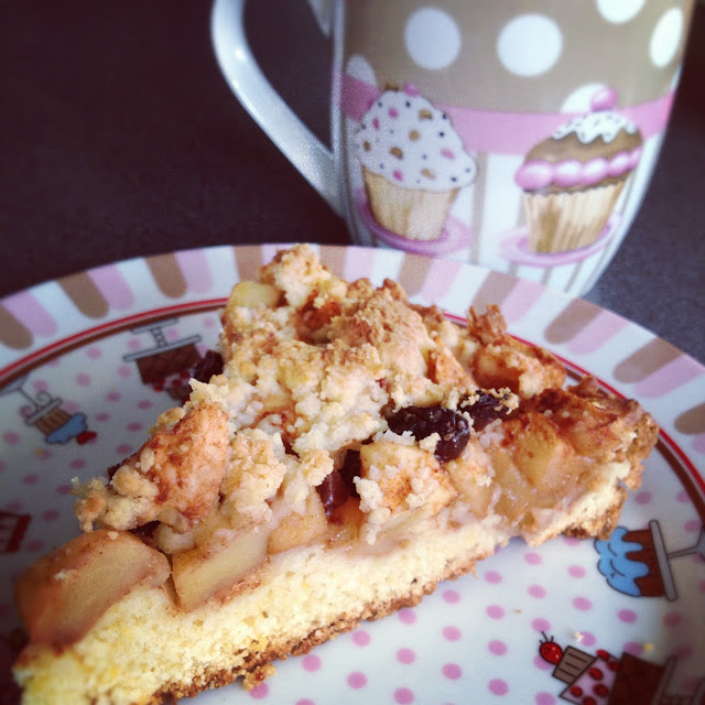 Recept Apple Crumble taart met Stevia & Speculaas Tiramisu met