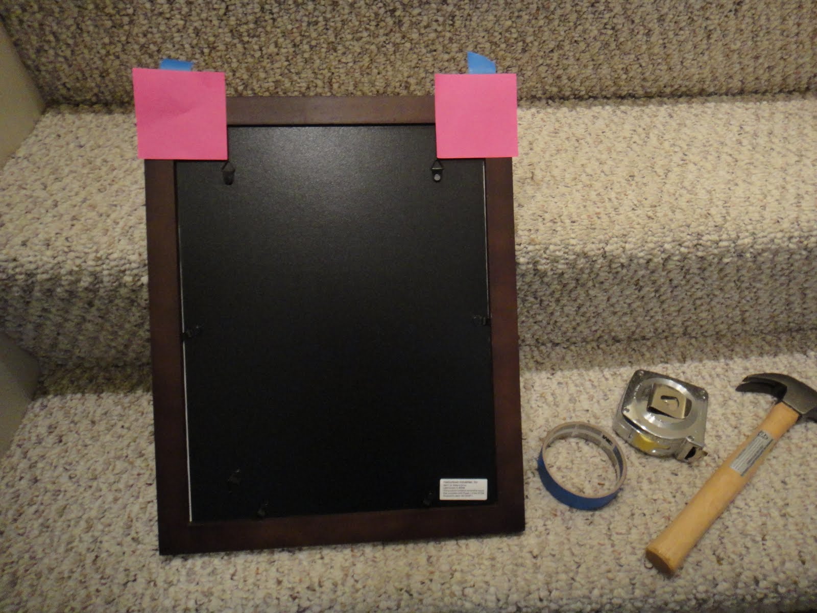 How to hang frames, art, wall shelves and other wall decor