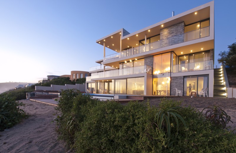South Africa Luxury Contemporary Mansion Villa by the waterfront