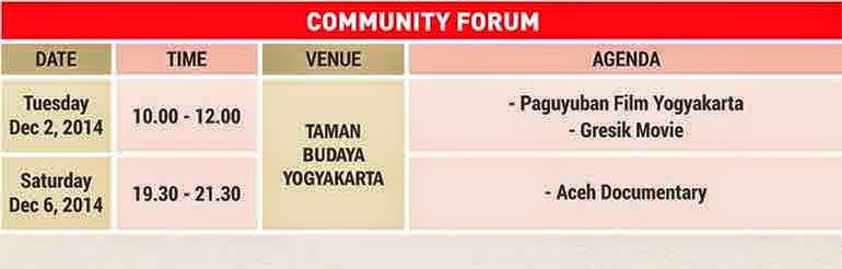Jadwal Jogja-NETPAC Asian Film Festival JAFF#9 2014 Jadwal Jogja-NETPAC Asian Film Festival JAFF#9 2014