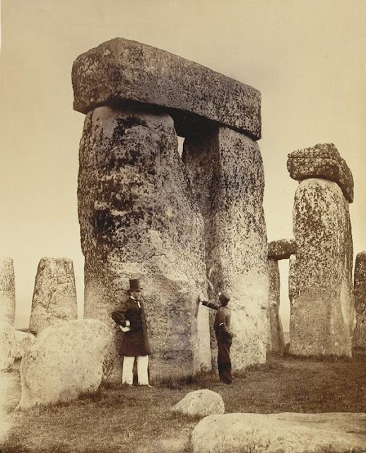 Check Out What Stonehenge, Wiltshire, England Looked Like  in 1867 