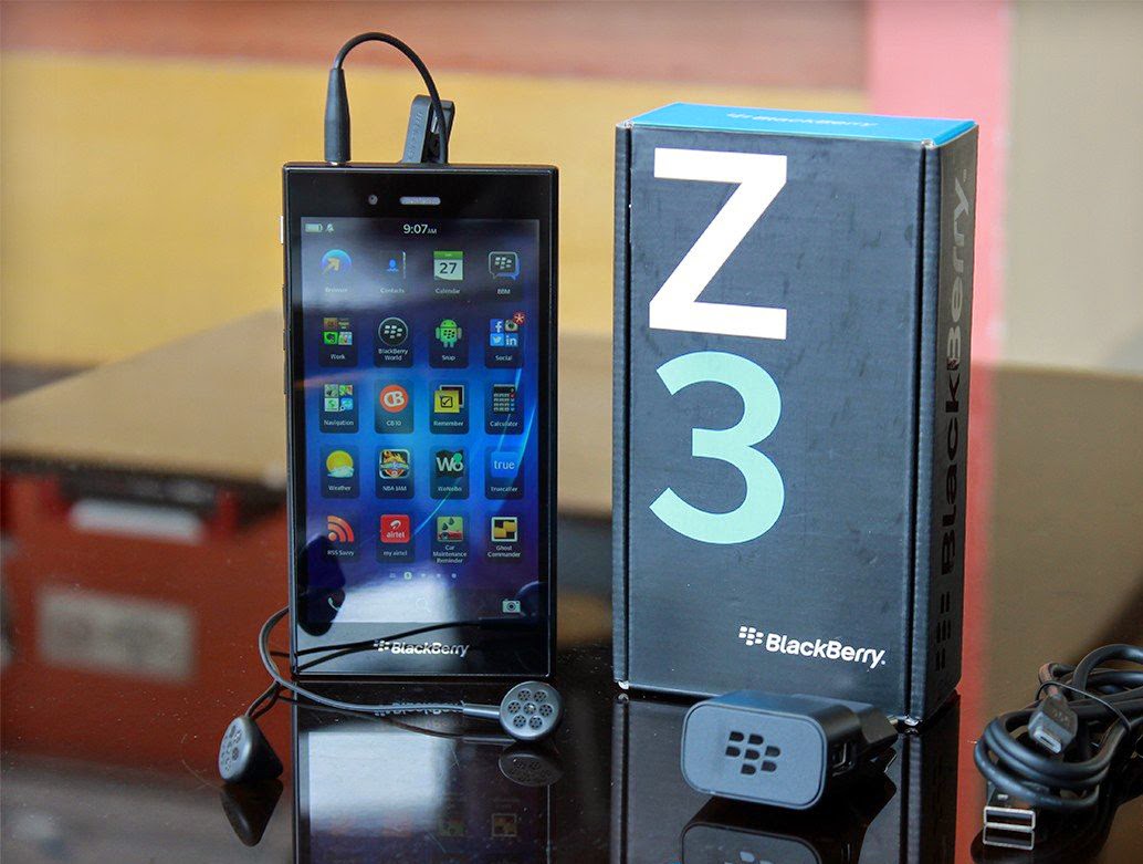 Latest Mobile phones and Specifications BlackBerry Z3 Mobile Phone
