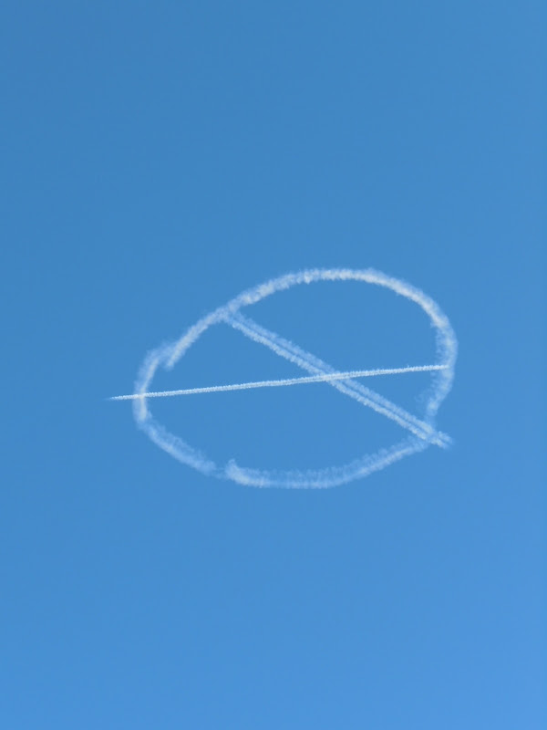 X-Men movie sky writing LA