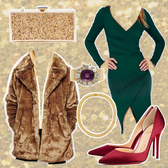 glamorous holiday outfit inspiration