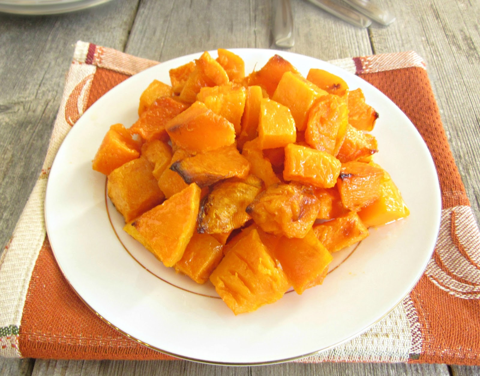 Hungry Couple Maple Glazed Butternut Squash