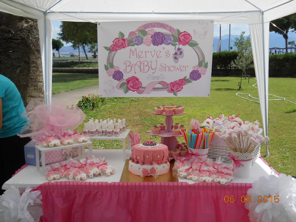 Hayat Güzel Bi Yer.. Baby Shower Hazırlıkları 3 Şeker Hamurlu Pasta
