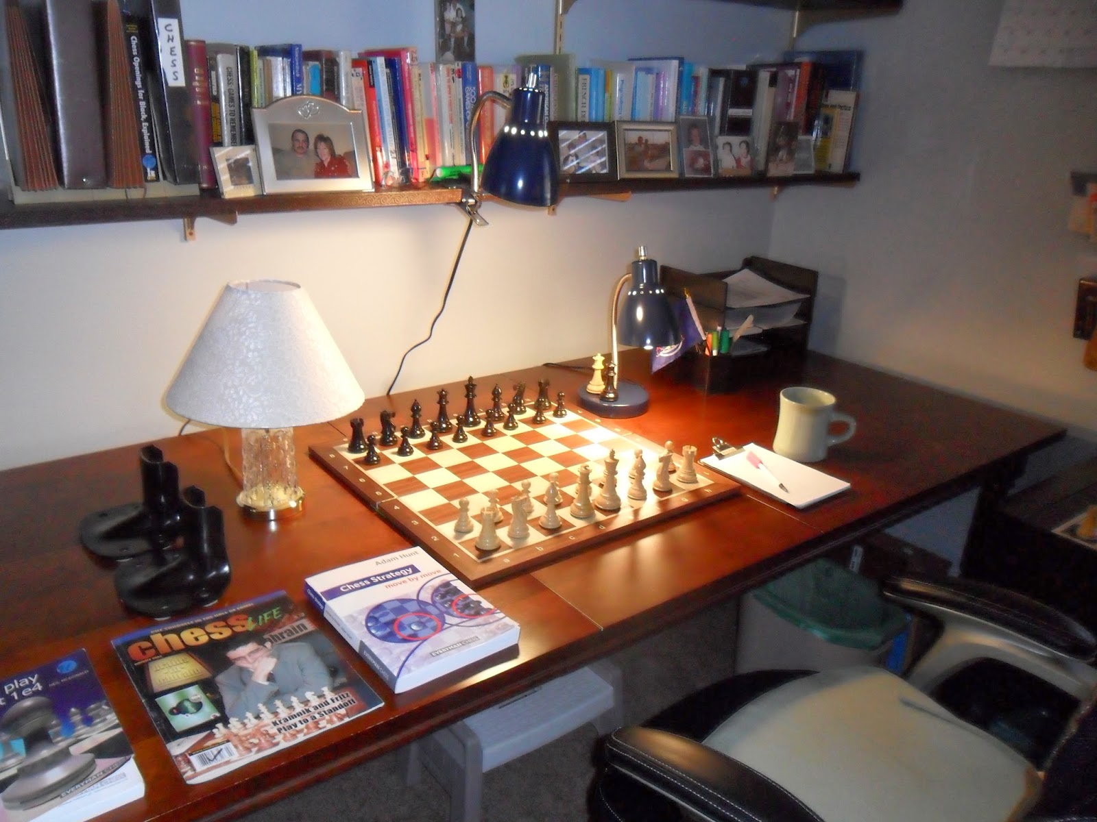 Livingston County Chess Blog A Permanent Chess Study Area Is A