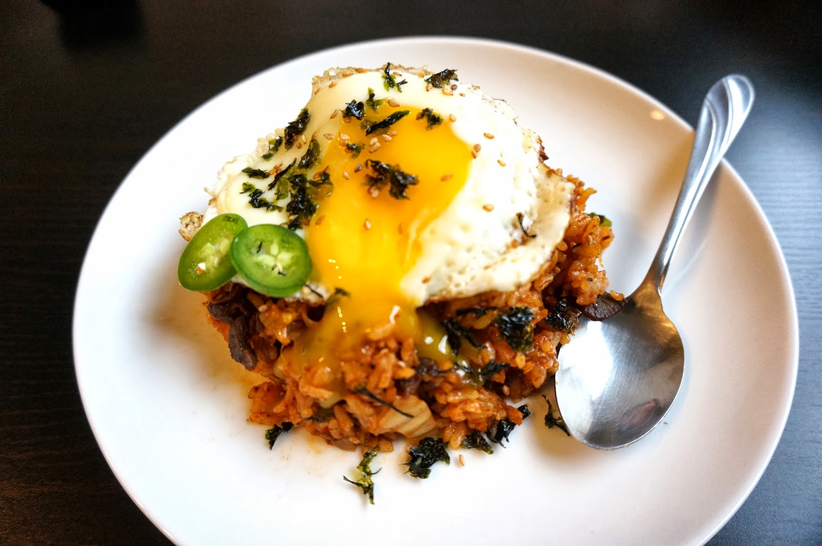 Miss Hangrypants Bulgogi Kimchi Fried Rice (불고기 김치볶음밥)