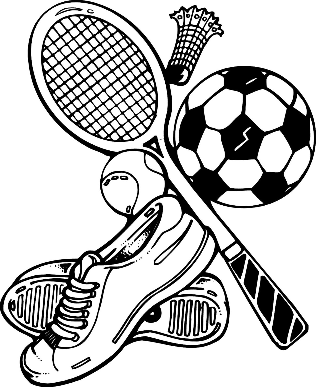 Free Printable Sports Coloring Pages