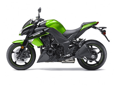 2011 Kawasaki Z1000 Green