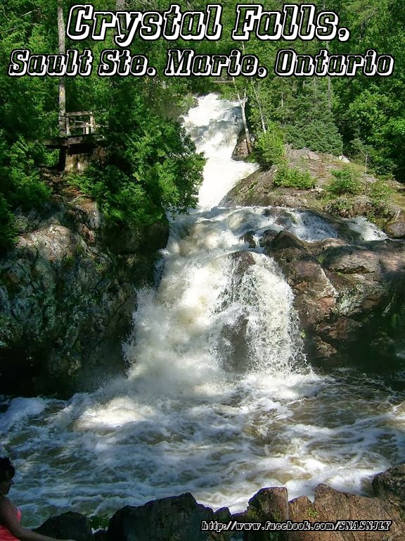Beautiful waterfalls images,Crystal Falls, Sault Ste Marie, Ontario