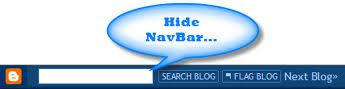 elimina bara de navigare de blogger
