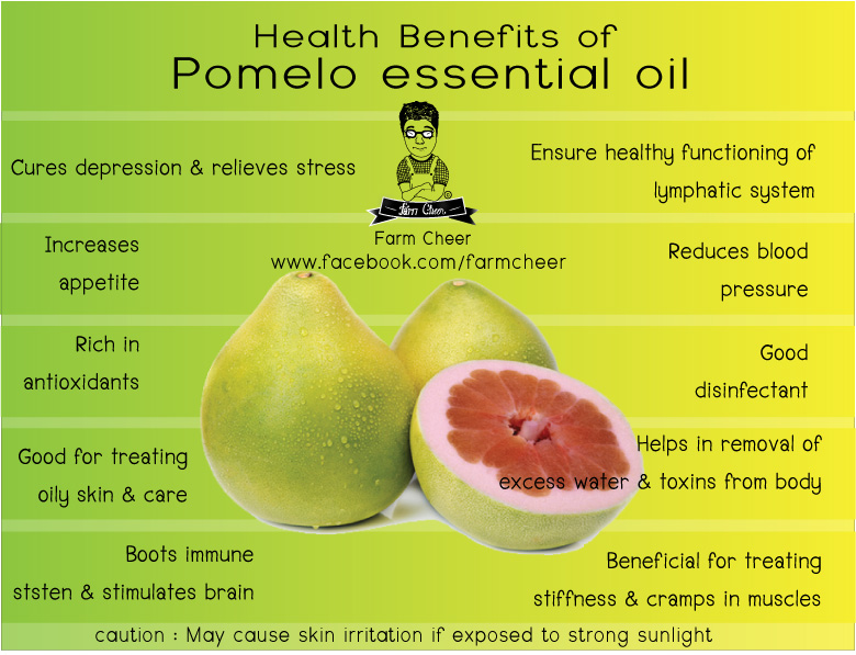 Farmcheer Healthy Benefit of Pomelo essential oil