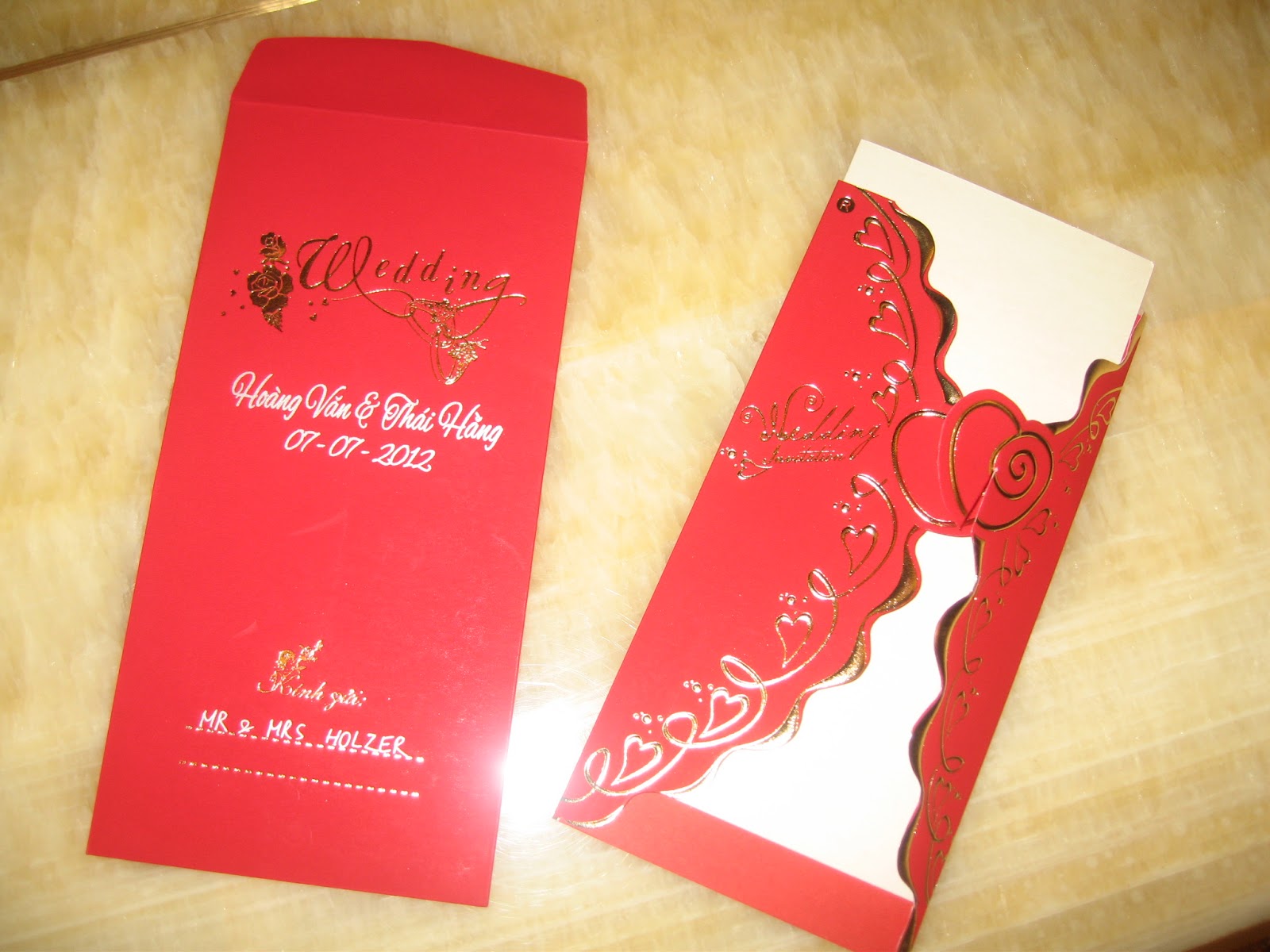 Vietnamese Wedding Invitation adventures in nam first vietnam wedding ...