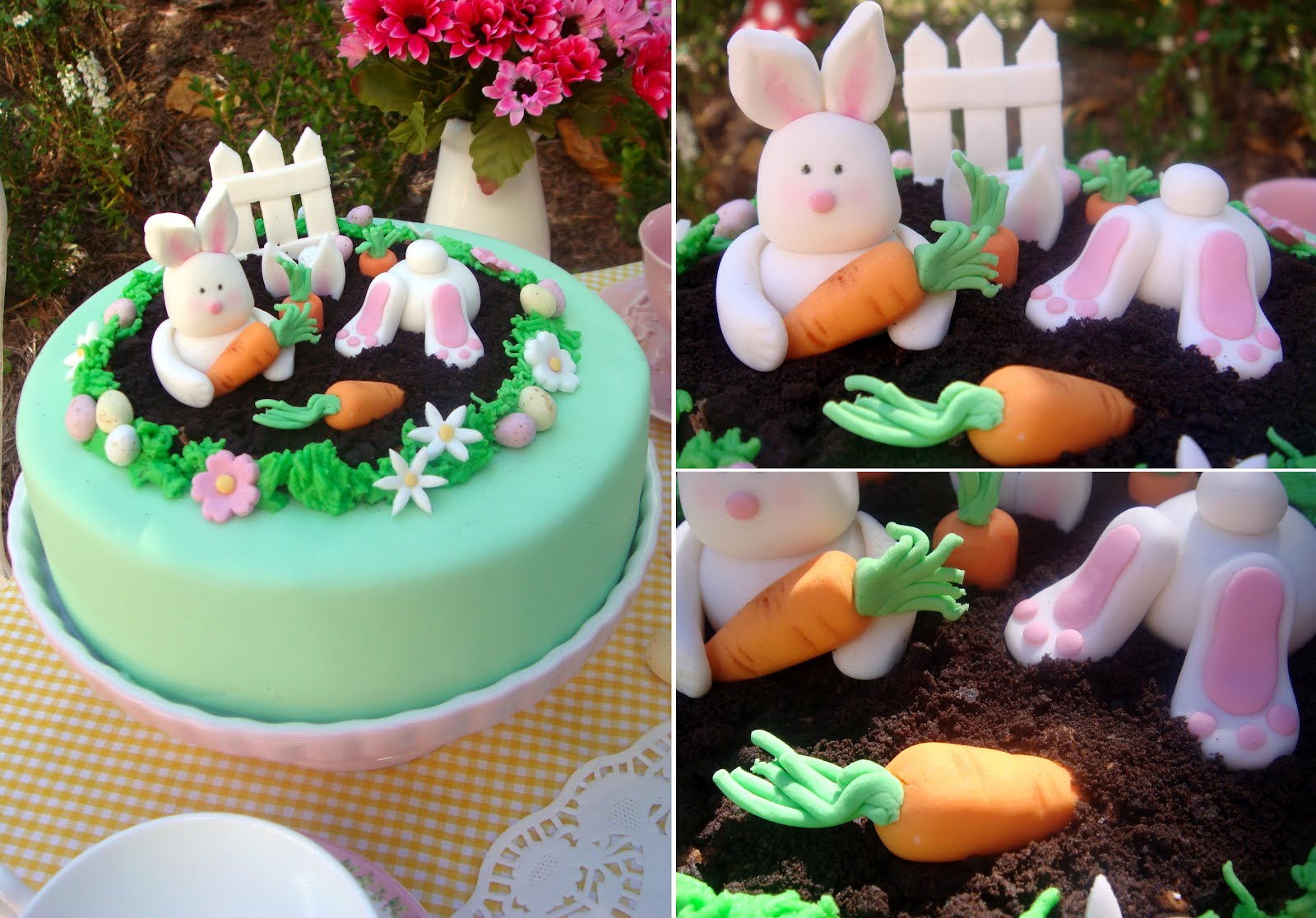 M S Easter Bunny Cake M S Easter Bunny Cake