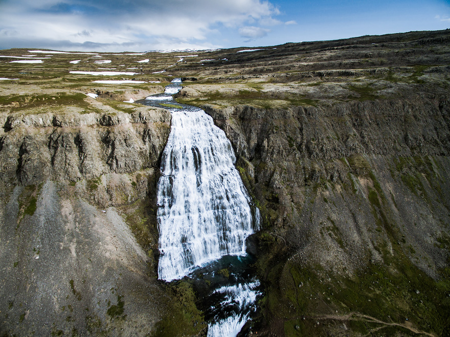 Fjallfoss - 40 Reasons To Visit Iceland With A Drone Fjallfoss - 40 Reasons To Visit Iceland With A Drone