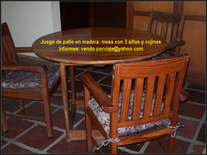 Por viaje vendo TODO en Cali - COL.: ♦ MUEBLES PARA SALA Y PATIO