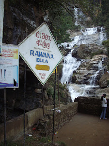 Rawana Water Falls in Ella.