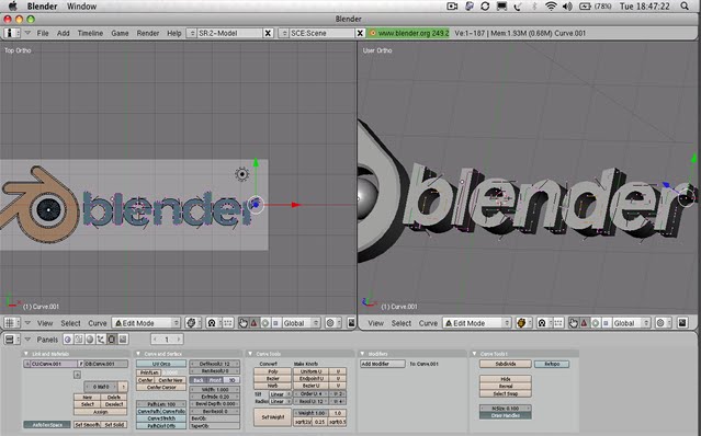 Tutorial Membuat Desain Grafis | tutorial membuat logo text 3d di blender 2 49 Tutorial Membuat Desain Grafis | tutorial membuat logo text 3d di blender 2 49