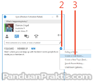 Membuat Video Conference Sendiri | cara membuat new chat room di lync 2013 Membuat Video Conference Sendiri | cara membuat new chat room di lync 2013