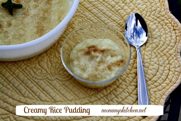 Where can you find a recipe for oven baked rice pudding?