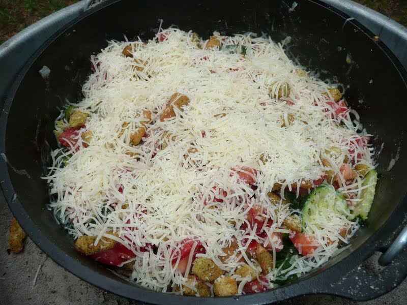 Everyday Dutch Oven Zucchini Casserole