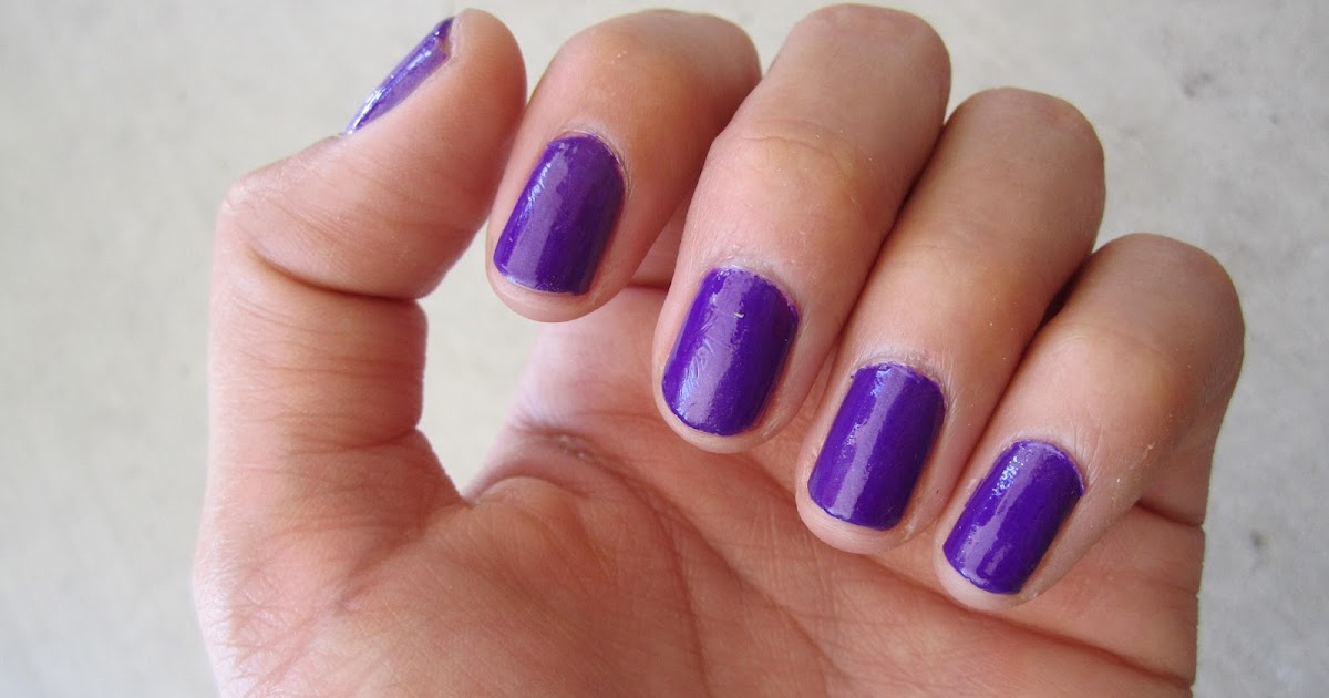 Andrea's Nails: Neon Purple by Kleancolor