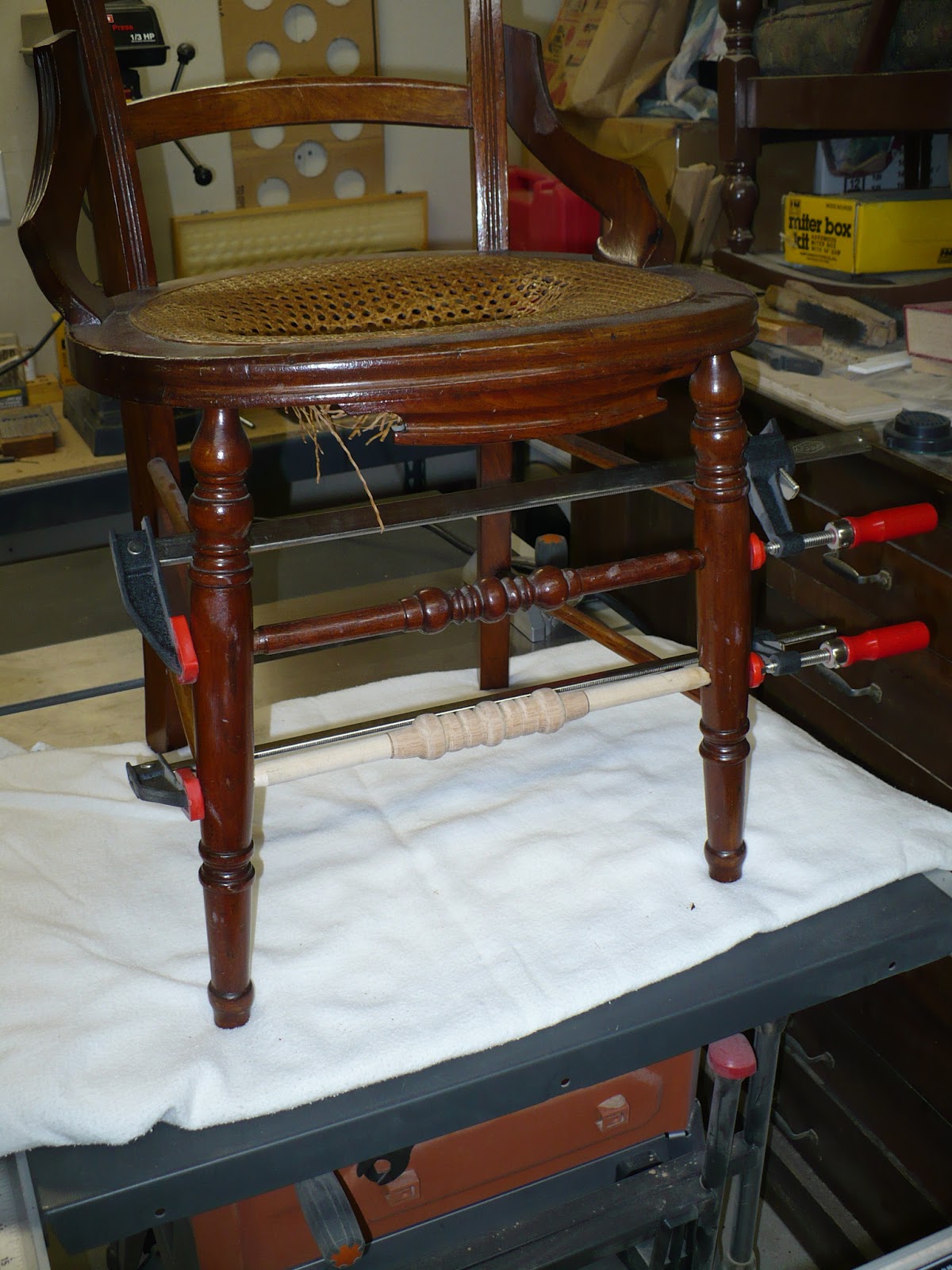 Frontier Furniture Repair and Restoration Caned Victorian Side Chair