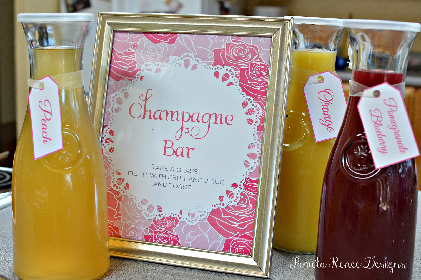 Pamela Renee Designs Elegant Bridal Shower on a Budget (with a