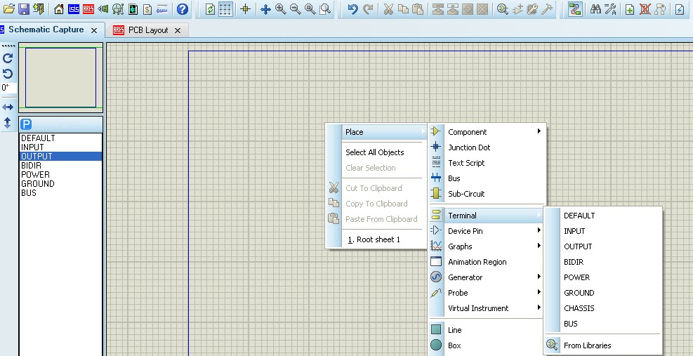 How to place Terminal symbol in Proteus software Blogging & Tech tipps