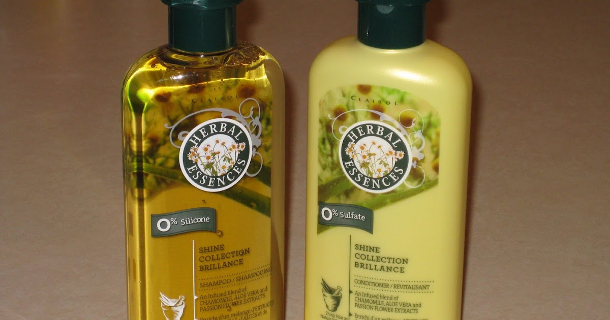 Clairol Herbal Essences Shampoo & Conditioner "Shine Collection Brilliance"