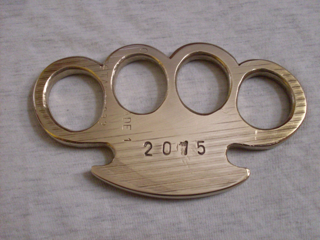 WeaponCollector's Knuckle Duster and Weapon Blog Solid Brass Knuckles
