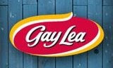 image GayLea logo on blue barn board background