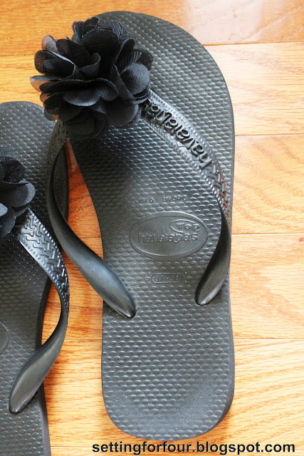 See the easy DIY fashion tutorial to make these beautiful DIY Clips for Flip Flops and Sandals!