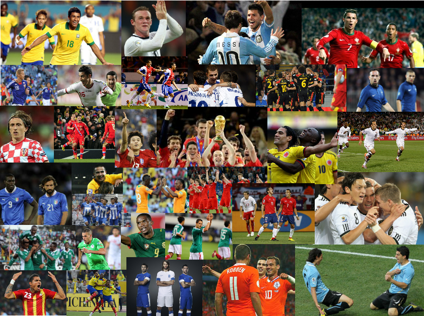 Around The World Cup With 32 Teams