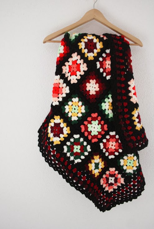 Granny square blanket Granny square blanket