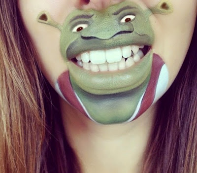 Body Painting Model Baru Pada Bibir Yang Unik Body Painting Model Baru Pada Bibir Yang Unik