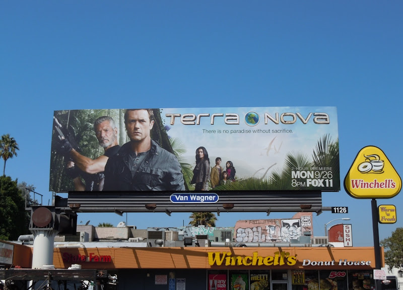 Terra Nova TV billboard