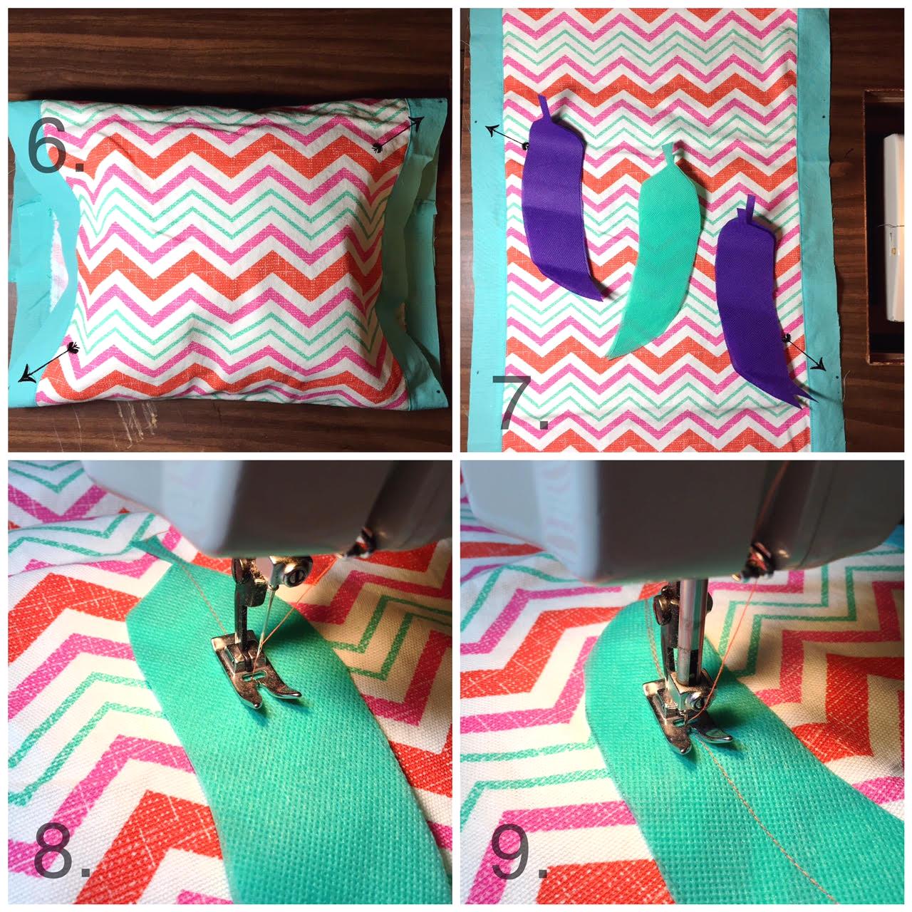 Faerie * Dust * Dreams Make a Feather Decorated Pillow with OlyFun!