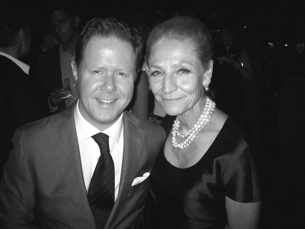 jewelry designer John De Jong and painter Andrea Bolley in John's designs jewelry designer John De Jong and painter Andrea Bolley in John's designs