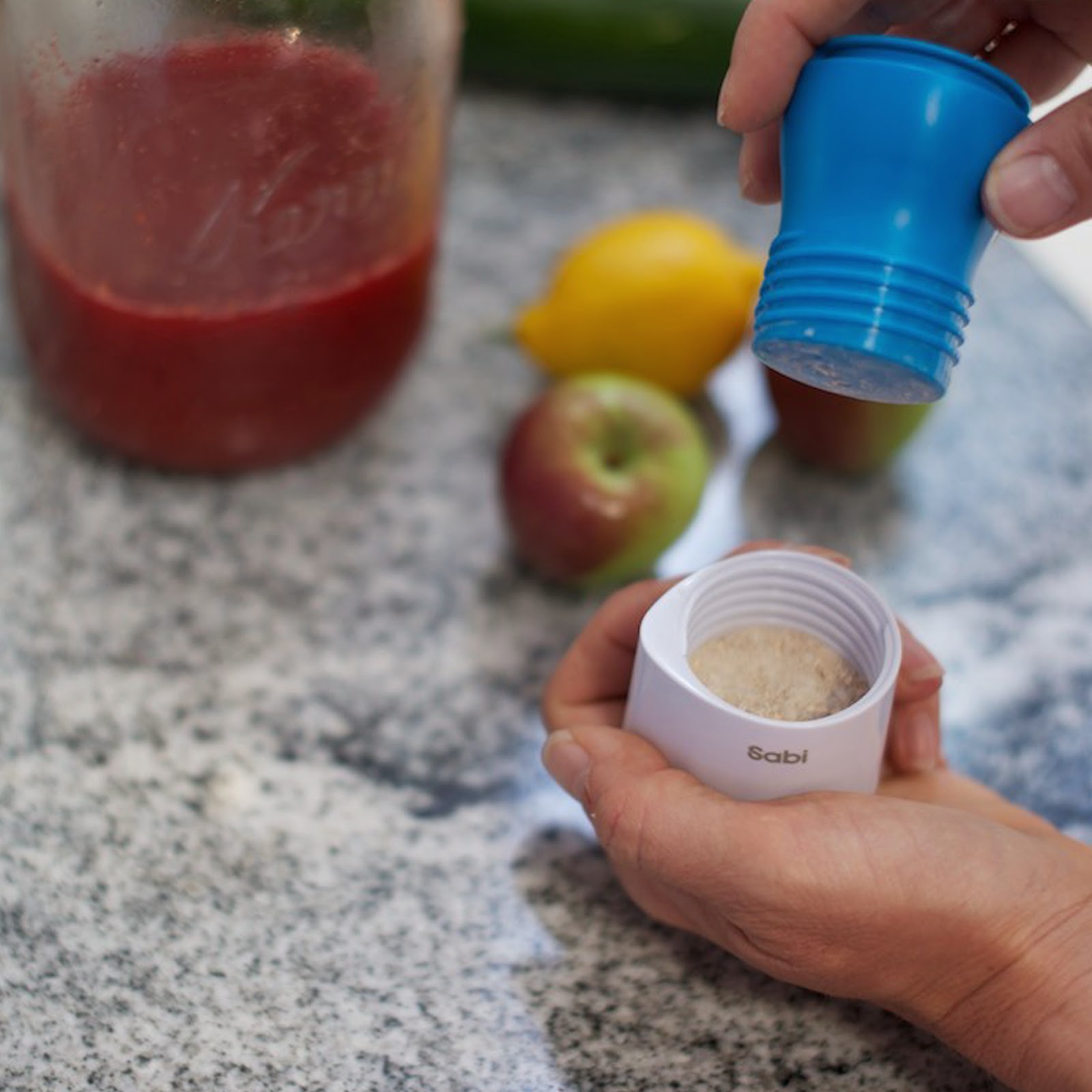 Wrapped Up N U CRUSH Minimal effort pill crusher with pill box inside