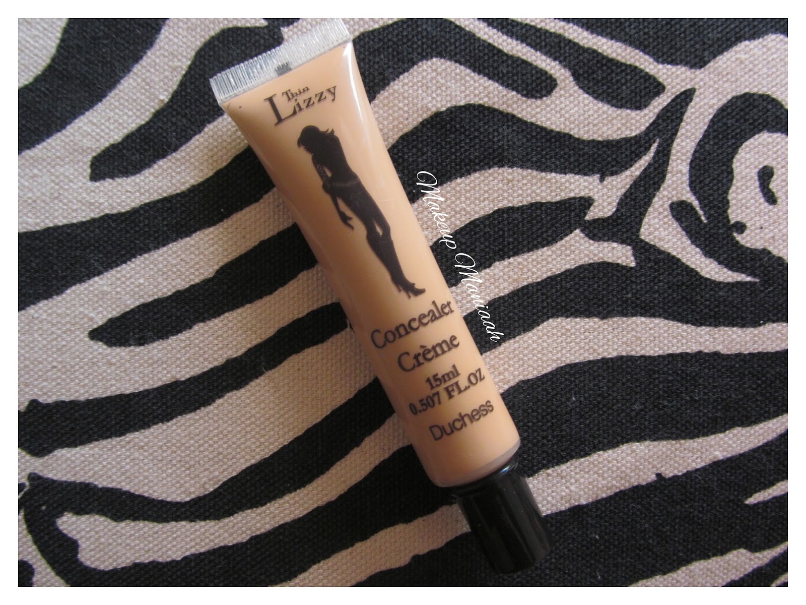 Thin Lizzy Concealer Colour Chart