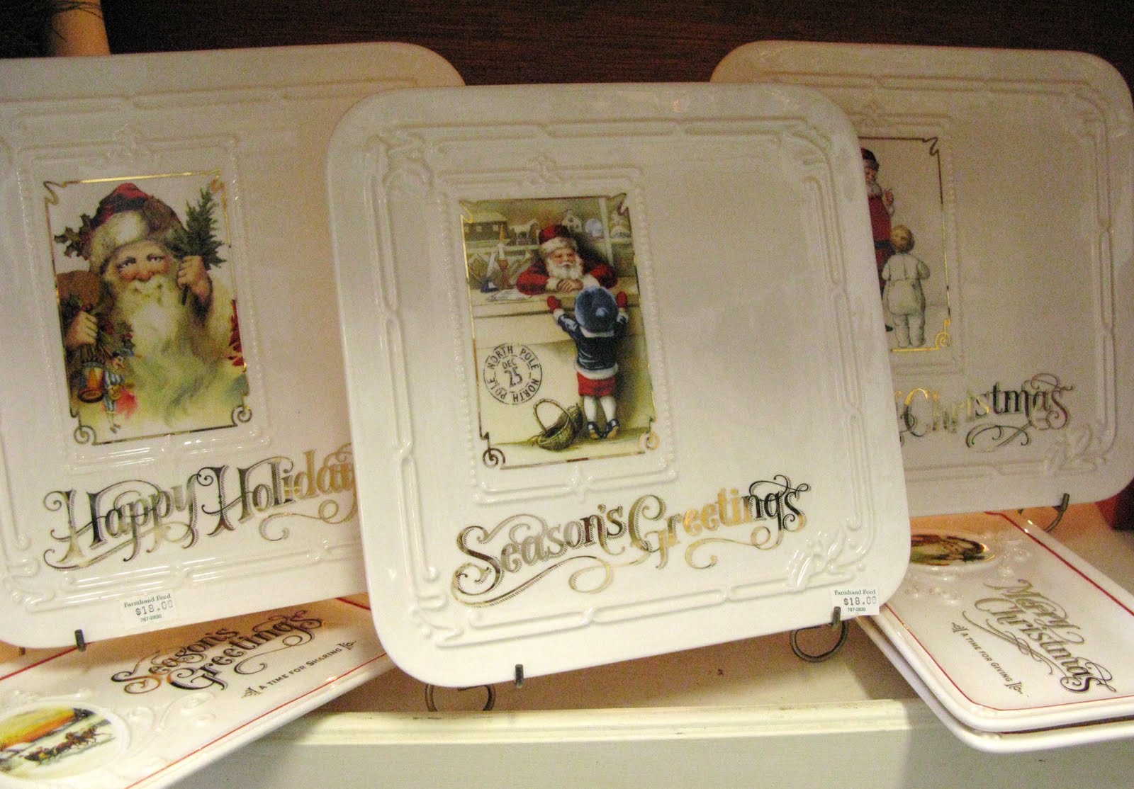 Farmhand Feed and Home Company Christmas Dishes Sale!